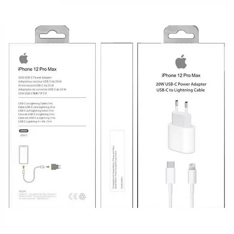 iphone 12 pro max 20w usb c power adapter